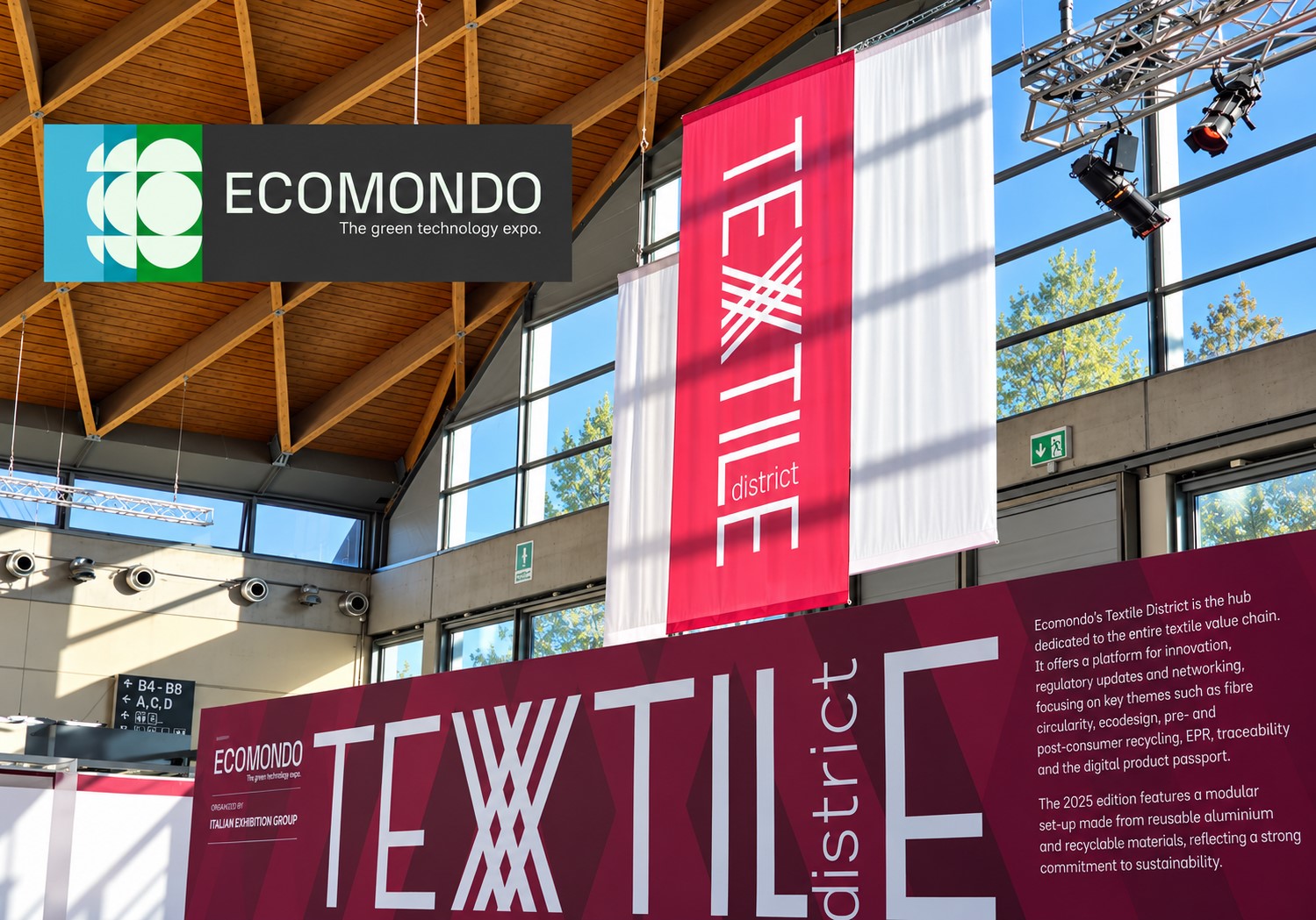 Ecomondo 2026 sitúa al textil en el centro del debate sobre economía circular
